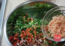 什锦素馅大包子的做法图解5