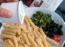 杏仁青酱黑豆通心粉的做法图解8