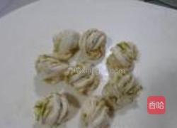 葱香小花卷的做法图解10