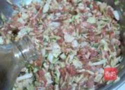 圆白菜鲜肉锅贴的做法图解9