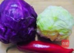 彩椒双色甘蓝卷饼的做法图解12