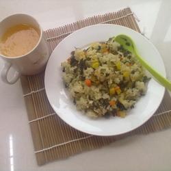 雪菜酱箩卜炒饭的做法[图]