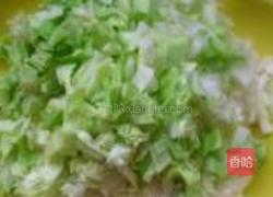 包菜肉丁炒米粉的做法图解3