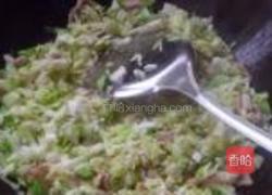 包菜肉丁炒米粉的做法图解6