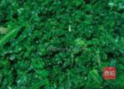荠菜粑粑的做法图解2