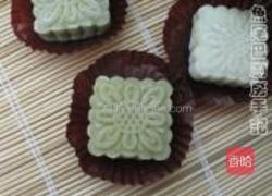 抹茶双色冰皮月饼的做法图解21