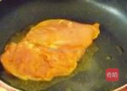 奥尔良煎鸡汉堡的做法图解8