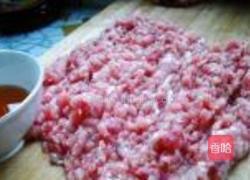 青萝卜肉馅麦穗包的做法图解3