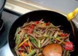 炒荞麦鱼的做法图解14