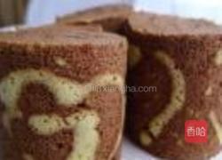 心相印可可蛋糕卷的做法图解16