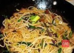 炒米线的做法图解8