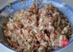 干贝苞菜猪肉饺子的做法图解5