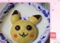 蒸包版皮卡丘的做法图解7
