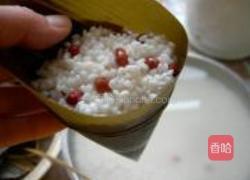 枣豆糯米粽的做法图解3
