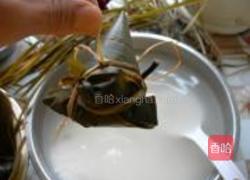 枣豆糯米粽的做法图解7