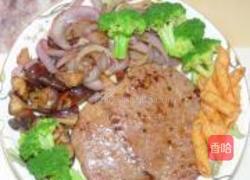 牛排餐的做法图解3