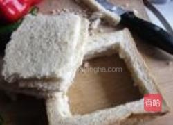 香煎吐司的做法图解2