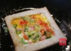 香煎吐司的做法图解4
