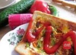 香煎吐司的做法图解5