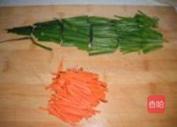 三丝蛋卷的做法图解1