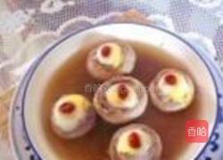 草菇蒸蛋的做法图解7