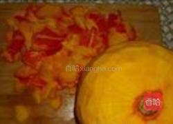 南瓜香肠饭的做法图解1