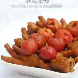 山楂配鸡爪的做法[图]