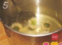 菊花茶冻的做法图解5