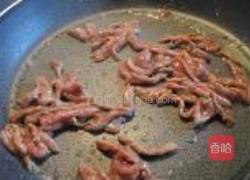 牛肉香菜炒乌冬的做法图解4