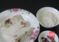 玫瑰花酒酿年糕汤的做法图解1