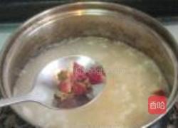 玫瑰花酒酿年糕汤的做法图解4