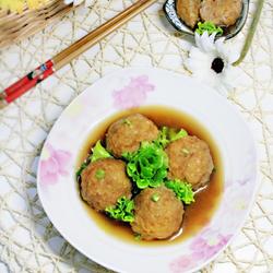 糯香四喜丸子的做法[图]