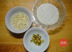 菊花燕麦粥的做法图解1