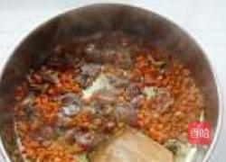 香肠胡萝卜蛋炒饭的做法图解3