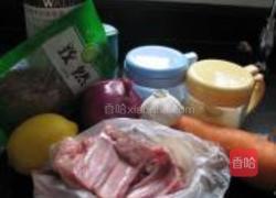 孜然烤羊排的做法图解1