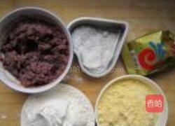 玉米豆沙包的做法图解1