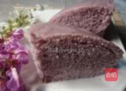 紫薯发糕的做法图解7