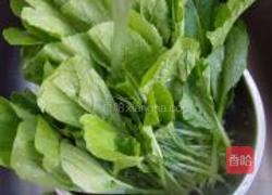 小白菜海米包的做法图解1