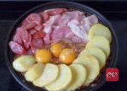 培根香肠煲仔饭的做法图解11