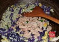 紫甘蓝炒饭的做法图解9