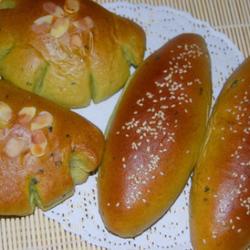 菠菜面包的做法[图]