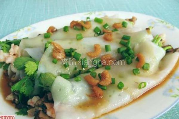 广式虾仁肠粉