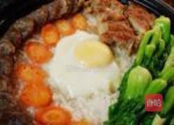 鸡腿腊肠煲仔饭的做法图解14