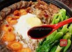 鸡腿腊肠煲仔饭的做法图解15
