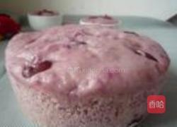 紫薯蜜豆发糕的做法图解7