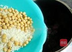 米香紫薯豆浆的做法图解5