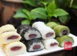 糯滋滋豆沙卷的做法图解14