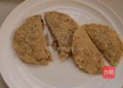 核桃豆渣饼的做法图解7