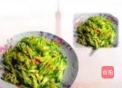 小炒嫩南瓜丝的做法图解7