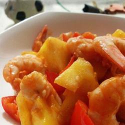 菠萝古老虾的做法[图]